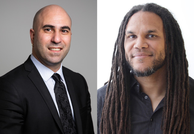 Jean-Paul Amore and Rob Elsworthy, directors of TFS’s Video Game Design programs