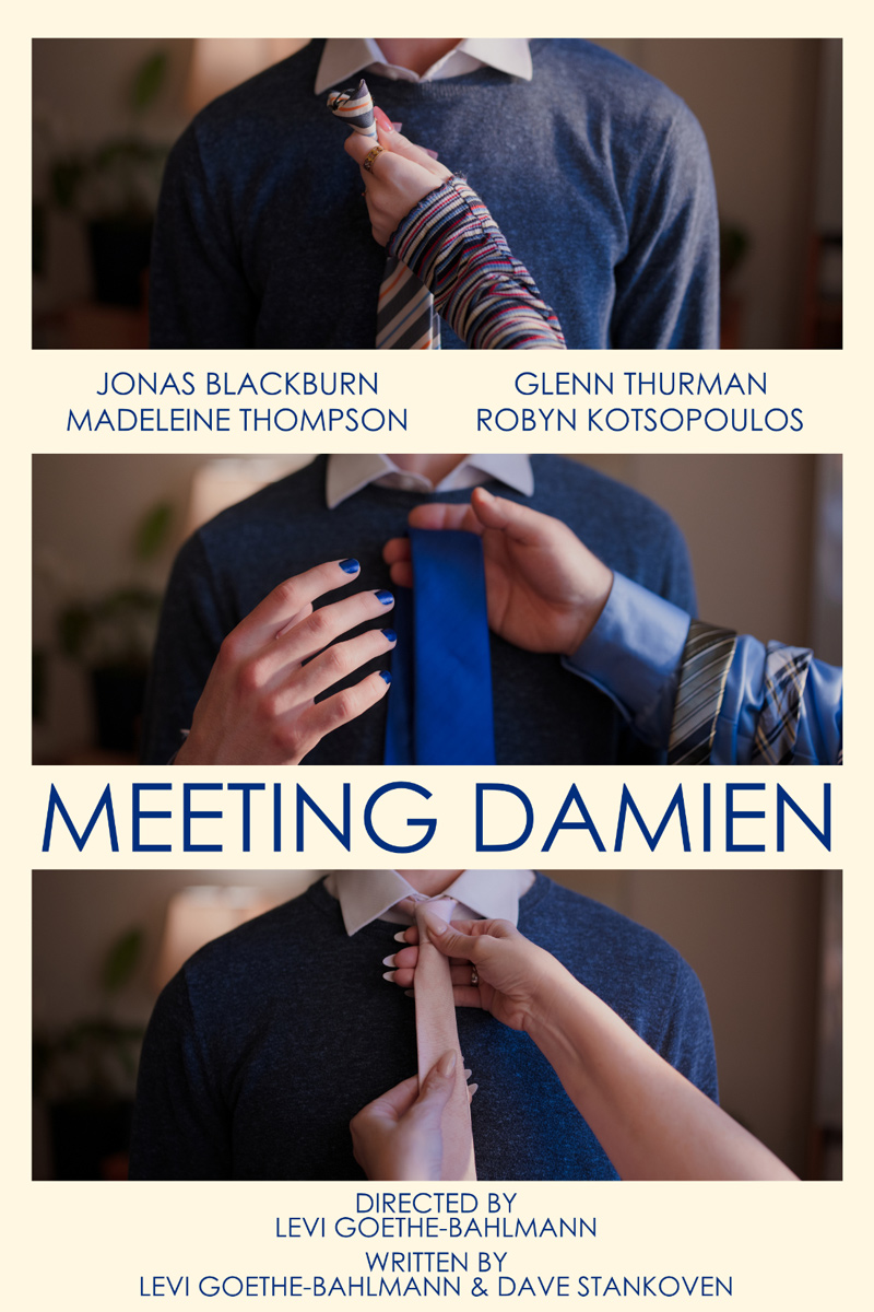 Meeting Damien poster