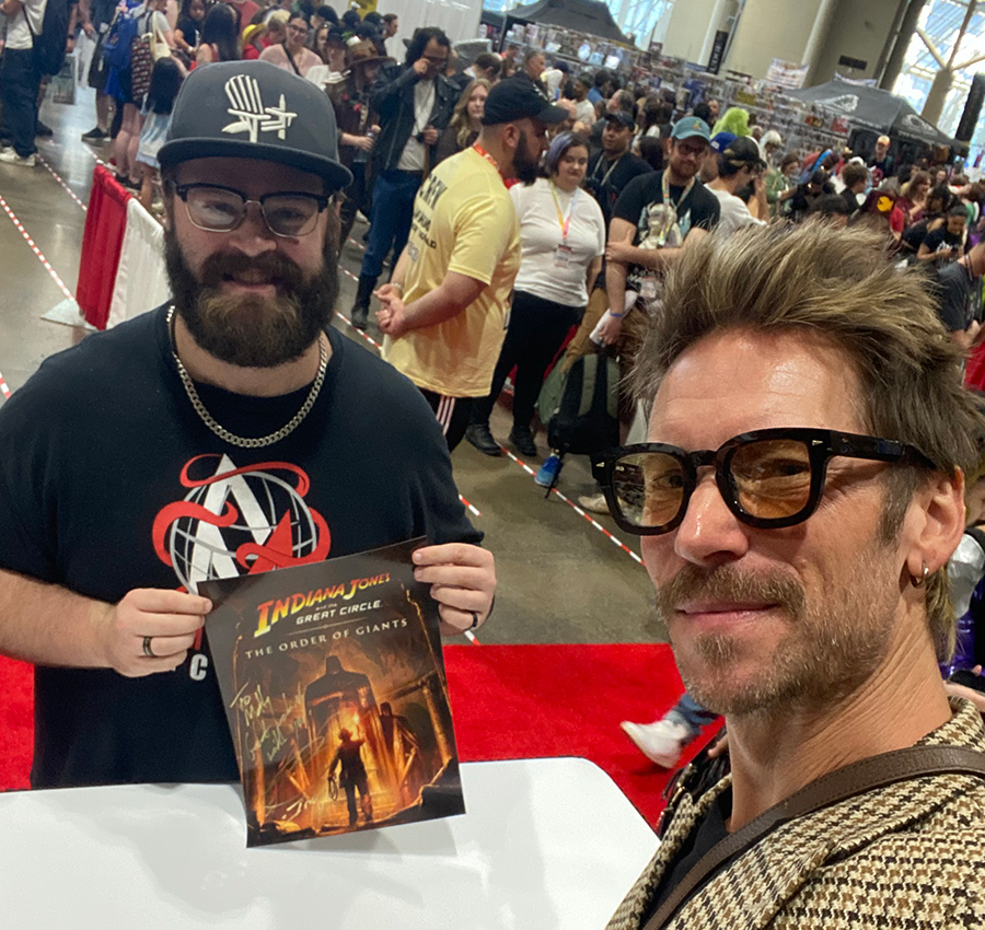 Matty McDonald and Troy Baker